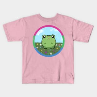 Pride Froggo (Polysexual) Kids T-Shirt